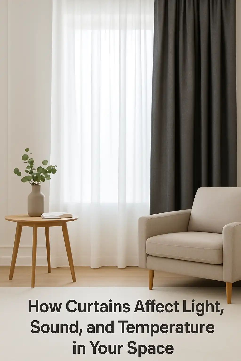 How Curtains Affect Light, Sound, and Temperature in Your Space