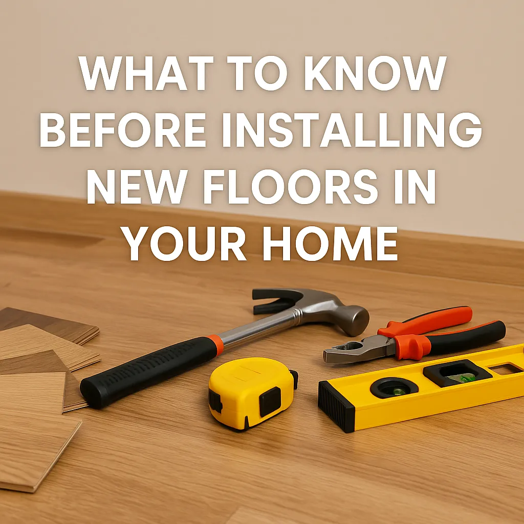 What to Know Before Installing New Floors in Your Home