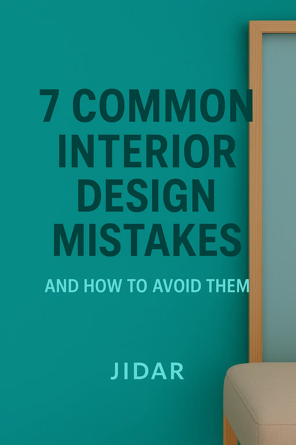 7 Common Interior Design Mistakes and How to Avoid Them