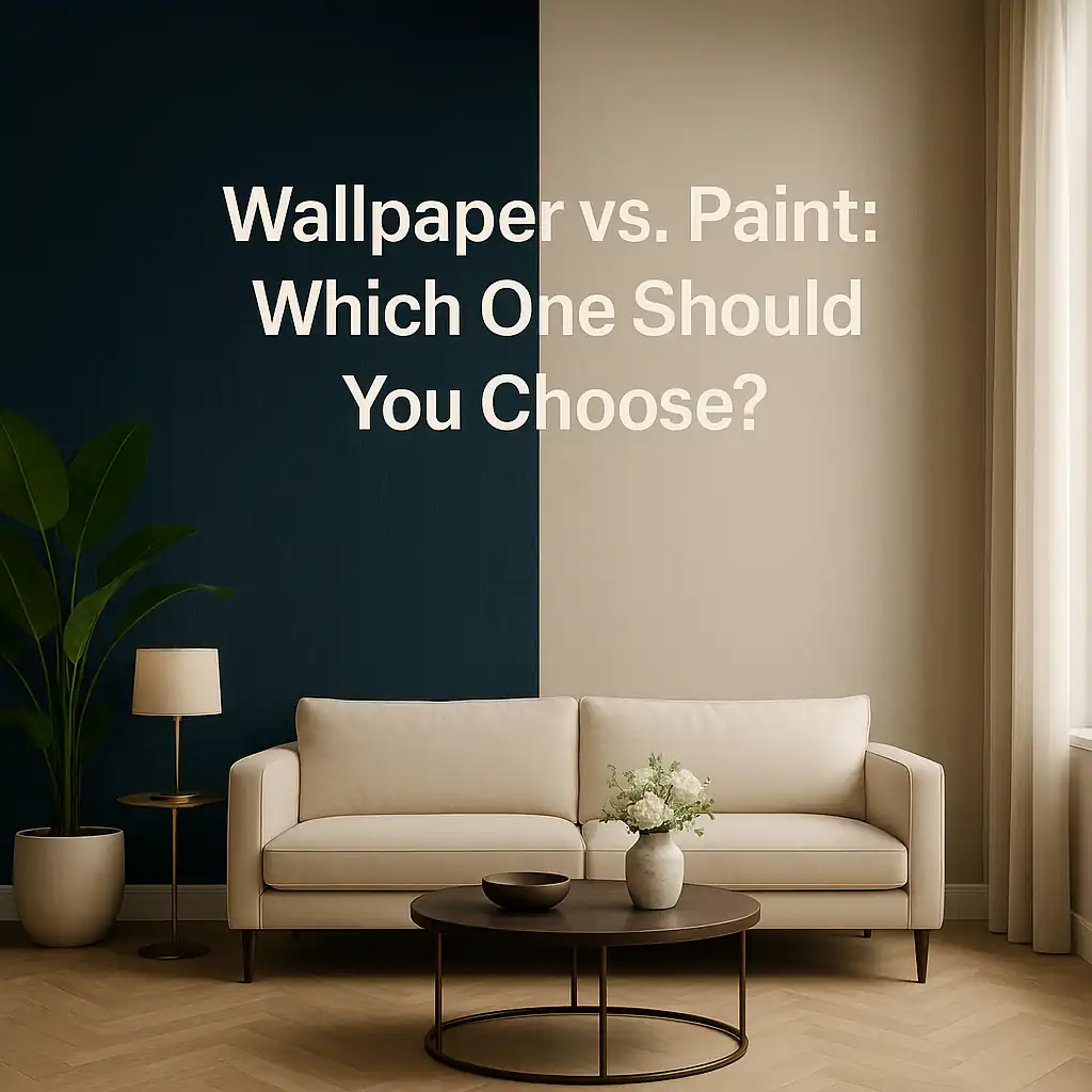 Wallpaper vs. Paint: Which One Should You Choose?